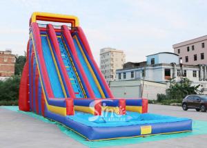 China 10m high giant inflatable water slide for adults made of heavy duty pvc tarpaulin from China inflatable factory wholesale