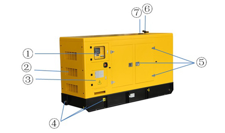 Korea Doosan Power Generator 400kva 320kw Diesel Generator Set With Engine P158FE