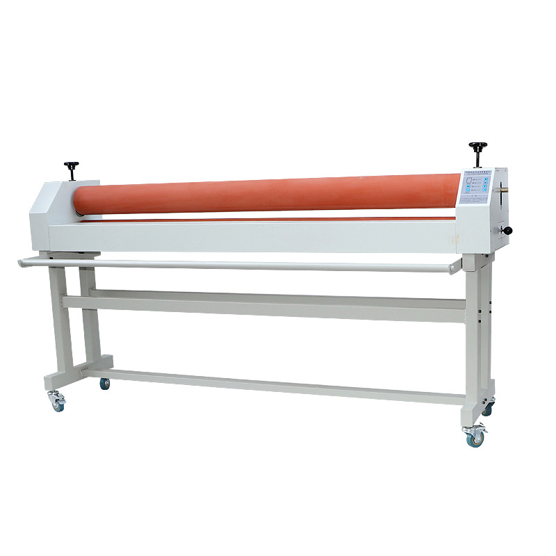 Foot Pedal Control 90KG Electric Cold Roll Laminator Machine for Photo Cool Lamination