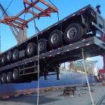 CIMC New 3-Axle Flatbed Skeleton Semi-Trailer