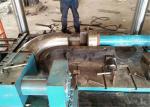 Straight Seam Elbow Making Machine , Stainless Tube Bender 30° 45° 90° Degree