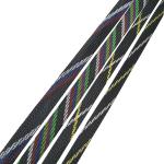 Cable Wrapping Polyester Nylon Cable Sleeves Dust And Moisture Proof