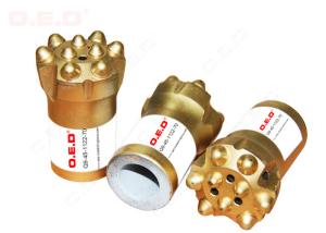 China Tungsten Carbide Button Small Rock Drill Bits 15/19/22/25mm Socket Inside Dia wholesale