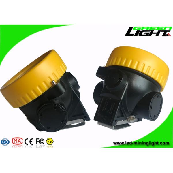 Underground Cordless Mining Lights 191g Lightweight 1000 Battery Cycles Miners Cap Lamp