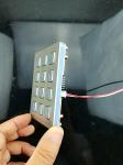 12 keys Panel mounted stainless steel illuminanted keypad with male pin out