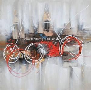 China Colorful Modern Art Paintings On Canvas , Contemporary Canvas Wall Art wholesale