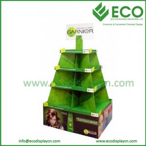 China Pyramid Shape Display Stand Point Of Purchase Pallet Display/Pos Cardboard Displays on sale