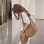 Woven Tote Bag for Women Large Straw Bags Summer Beach Hand-woven Shoulder Bag
