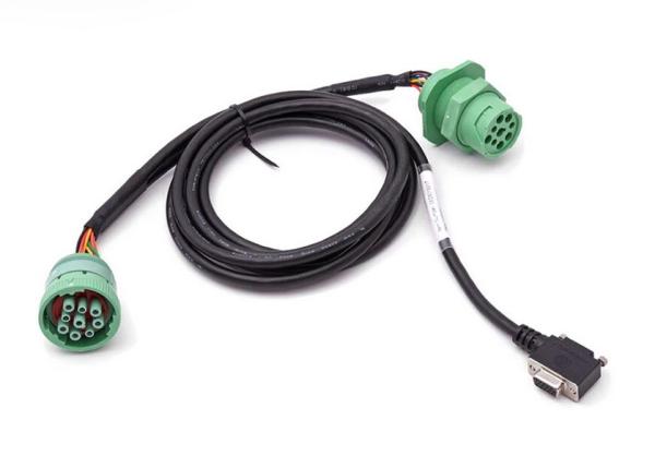 Deutsch 9 Pin J1939 Female to HD15 Pin Female and Amphenol Threaded J1939 Male