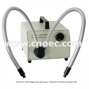 China Double Light Guide 150W Halogen Cold Light Source Microscope Accessories A56.2610 wholesale