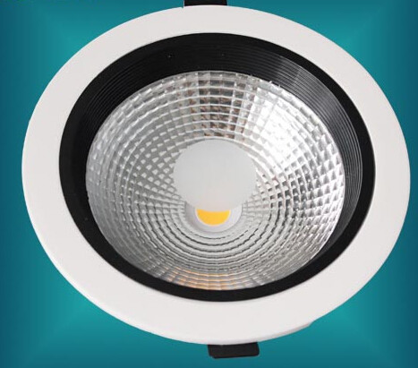 12W 15W 30W LED COB Downlight Beam Angle 120 degree anenerge Diameter240*Height80mm,Cut hole 220-230mm