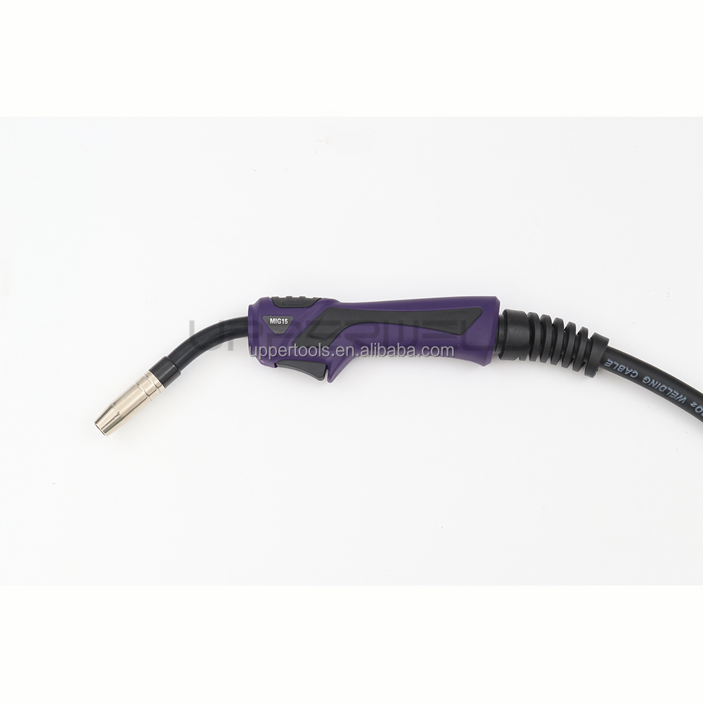 150A CO2 Mixed Gas Air Cooled MIG Welding Torch with Gas Nozzle and Durable Design