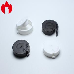 China 20mm Clear Or Black Crimp Plastic Screw Caps for crimp vial wholesale