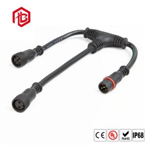 China Plastic Waterproof T Connector 2 3 4 5 Pin Electrical Wiring For LED Belt Light wholesale