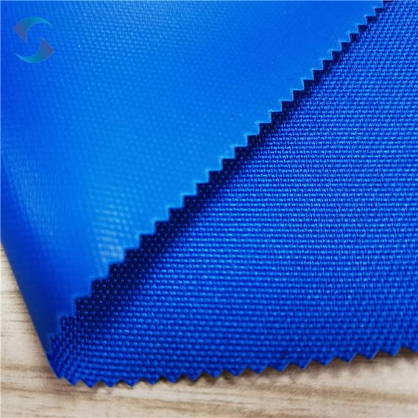 150CM Wide PVC Coated 100% Polyester 600D Oxford Fabric Outdoor 447gsm Weight /