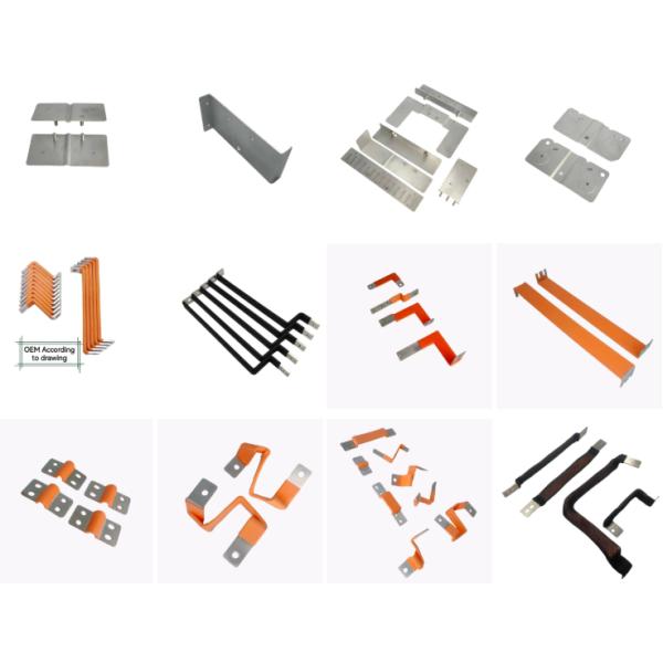 0.5-5mm Thickness Electrical Copper Busbar For Motorcycle / Ev Applications