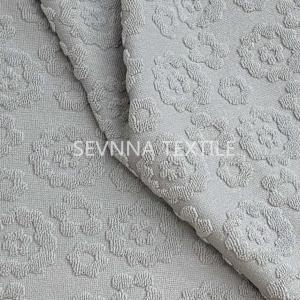 China High Colorfastness Recycled Swimwear Fabric Uv Function Swim Towelling wholesale