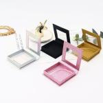 Folding Cosmetic Magnetic Gift Box Eyelash Small Paper Packaging Box Customizabl