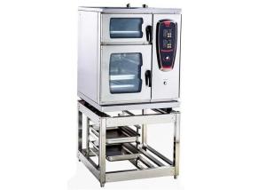 China Table Type Double Door Intelligent Electric Food Steamer 6 x 1/1 GN wholesale