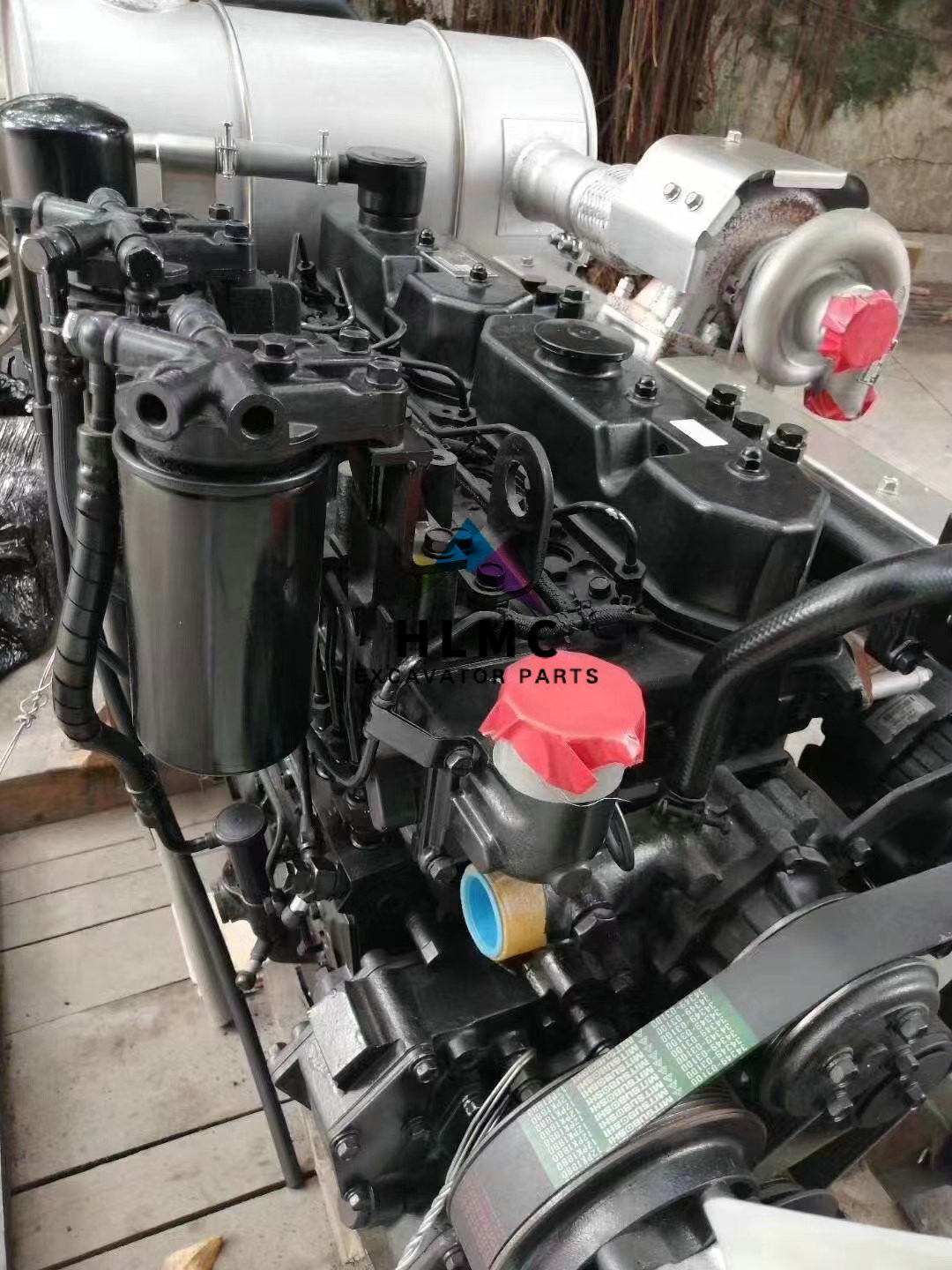 S6K Diesel Engine Assy S6KT S6K-T Complete Engine Motor 320C 320C E320C Excavator
