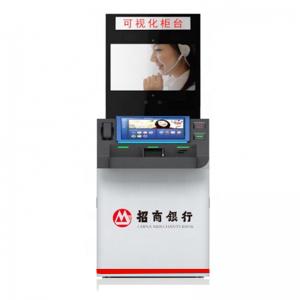 China Electronic Virtual Bank Teller Machine Kiosk For Money Transfer Service wholesale