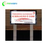 P4 Large LED Wall Screen Display Outdoor Iron Steel Aluminium Material 1920hz