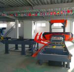Hydraulic Bandsaw Machine Hydraulic Portable Sawmill Wood Cutting Band Saw