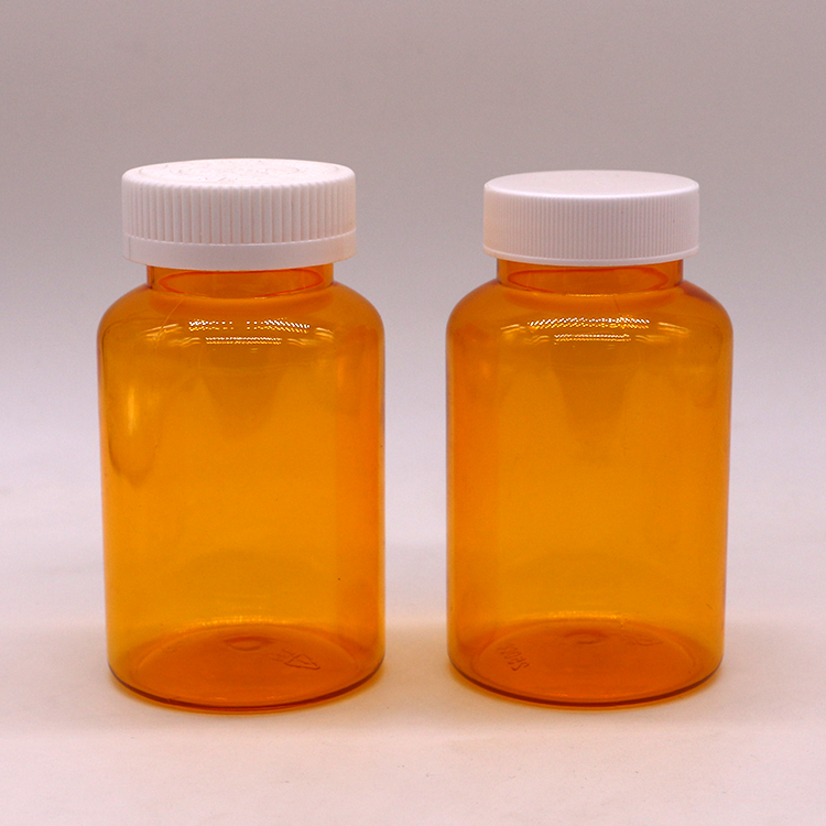 Various Hues 300ML PET Drug-Grade Empty Medical Plastic Bottle for Pill Capsule Supplement