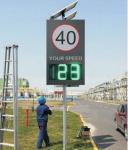 RF Solar Powered Radar Speed Limit Sign Highway City Road Vms Led Display
