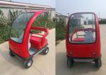 2 Seats Sightseeing Electric City Car , 1350*1155*1680 Mm Electric Sightseeing