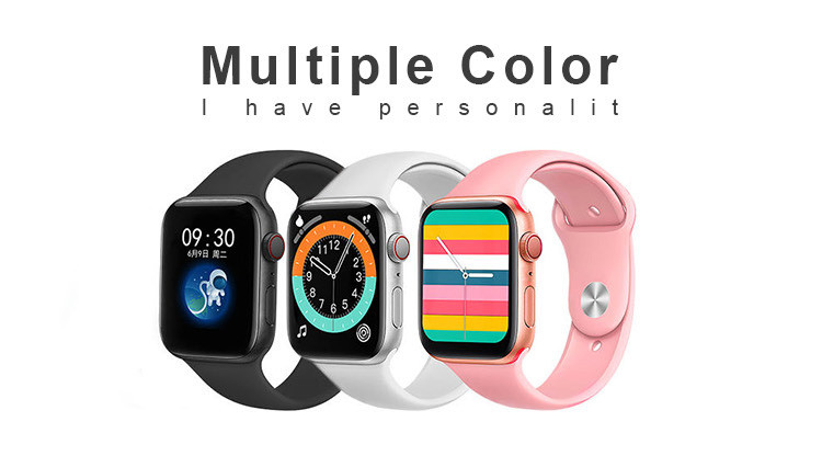 240x280 Pixel Sport Fitness Waterproof Smart Watch Voice Assistant