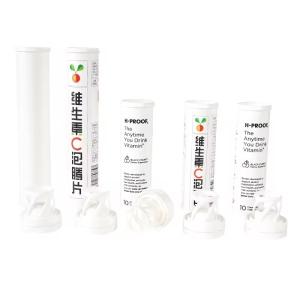 China Molding Injection Molding Super Green Food Effervescent Tablet Tube for 2024 Market wholesale