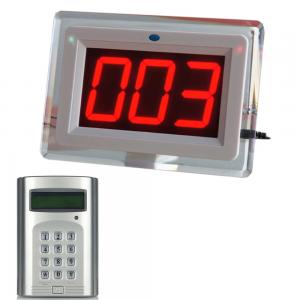 China wireless queue management call pad and display number caller on sale
