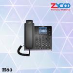 320x240 Screen CooFone H83 VoIP Desk Phone Wall mount Poe VoIP Phone