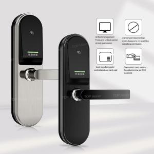 China Zinc Alloy Hotel Smart Locks / Electronic Door Lock System For Hotels USB wholesale