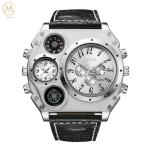 Modern Analog Leather Strap Quartz Watch Leather Band Quartz Wrist Watches