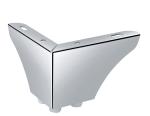 80mm high iron cheap furniture legs metal corner legs SL-106