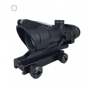 China HD-2CRQ 1x32 Hunting Scopes Sight Optics Real Fiber R or G Dot Rifle Scope With 20/11mm Rail on sale