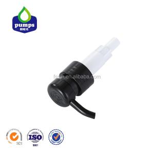 China Black Kitchen Soap Dispenser Pump , 2.3g 28/410 Jet Lotion Pump 3-4 pressing wholesale