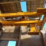 Cabin Control Double Beam Girder Overhead Crane Electric Hoist Trolley For
