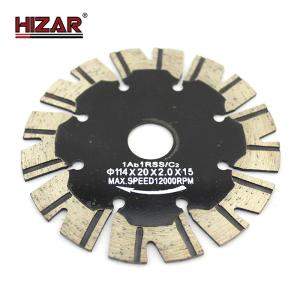 China 2cm Inner Hole 10mm 10'' Tile Saw Diamond Saw Blades Segmented Rim wholesale