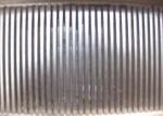 Wear Resistant SS304 Ripple Board Slot Screen Basket