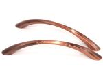 Plating Rose Gold Luxury Modern Metal Die Casting Double Hole