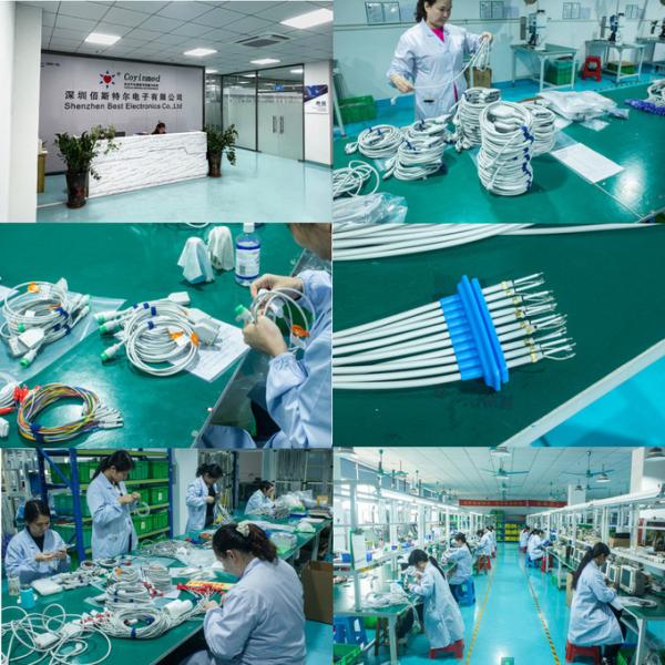 Choicemed 10pin SpO2 Sensor Extension Cable 2.4M