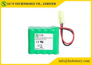 China 600mah Capacity AAA  NIMH Battery Pack 1.2v AAA NIMH Batteries Rechargeable battery 12v on sale