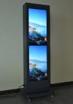 Dual Panel Indoor Digital Signage Store Window Displays, 32 inch E-poster High