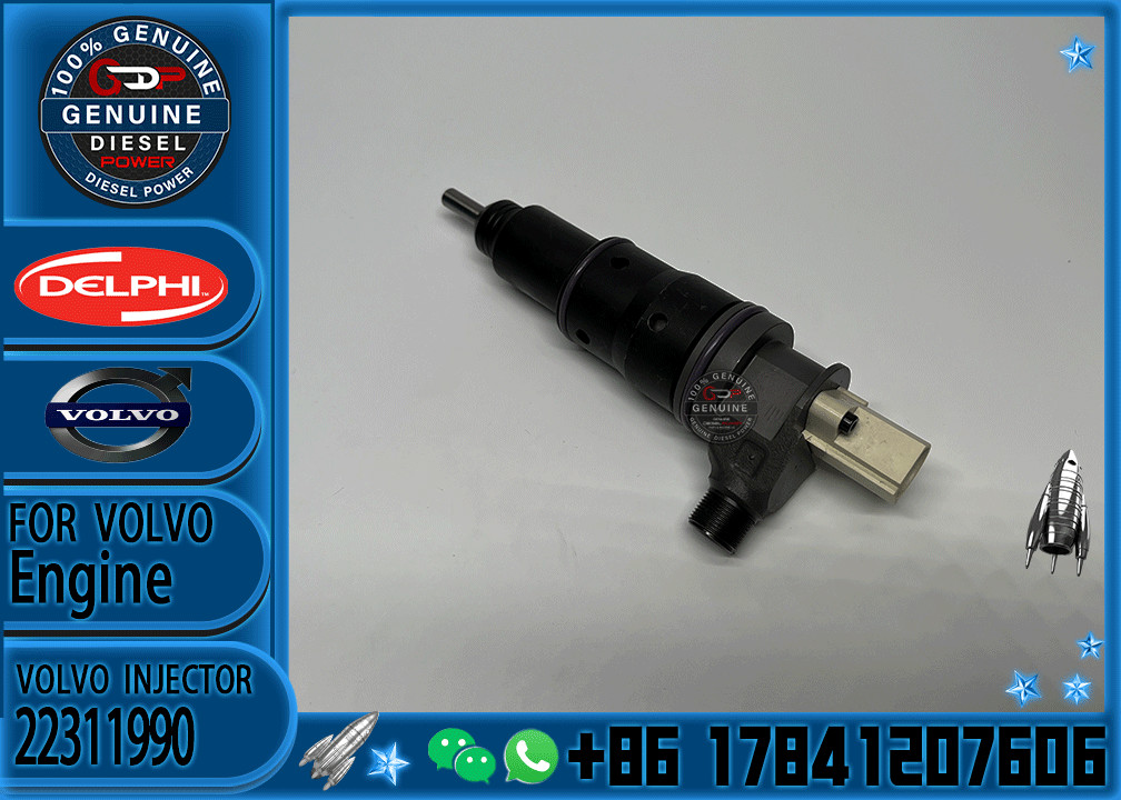 Common Rail Injector 22311990 Fuel Injector For Volvo BEBJ1F10001 BEBJ1F10101 BEBJ1F10201