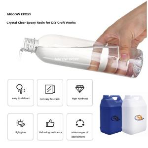 China High Gloss Crystal Clear Epoxy Resin Mix Ratio 1:1 wholesale