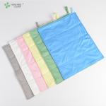 3 Layers Anti Static Microfiber Cloth Good Hygroscopic For Cleanroom