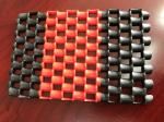 Durable Slip Proof PVC Chain Mat For Car , PVC Lock Mat 3-9mm Thickness